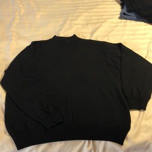 Mock turtleneck men’s sweater